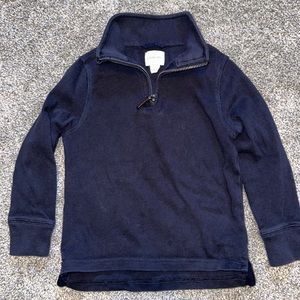 JCrew Crew Cuts Half Zip Mock Neck